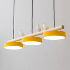 Moderne LED Hanglamp Met Vogelmotief En Verstelbare Ophanging