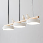 Moderne LED Hanglamp Met Vogelmotief En Verstelbare Ophanging