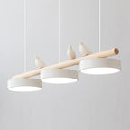 Moderne LED Hanglamp Met Vogelmotief En Verstelbare Ophanging