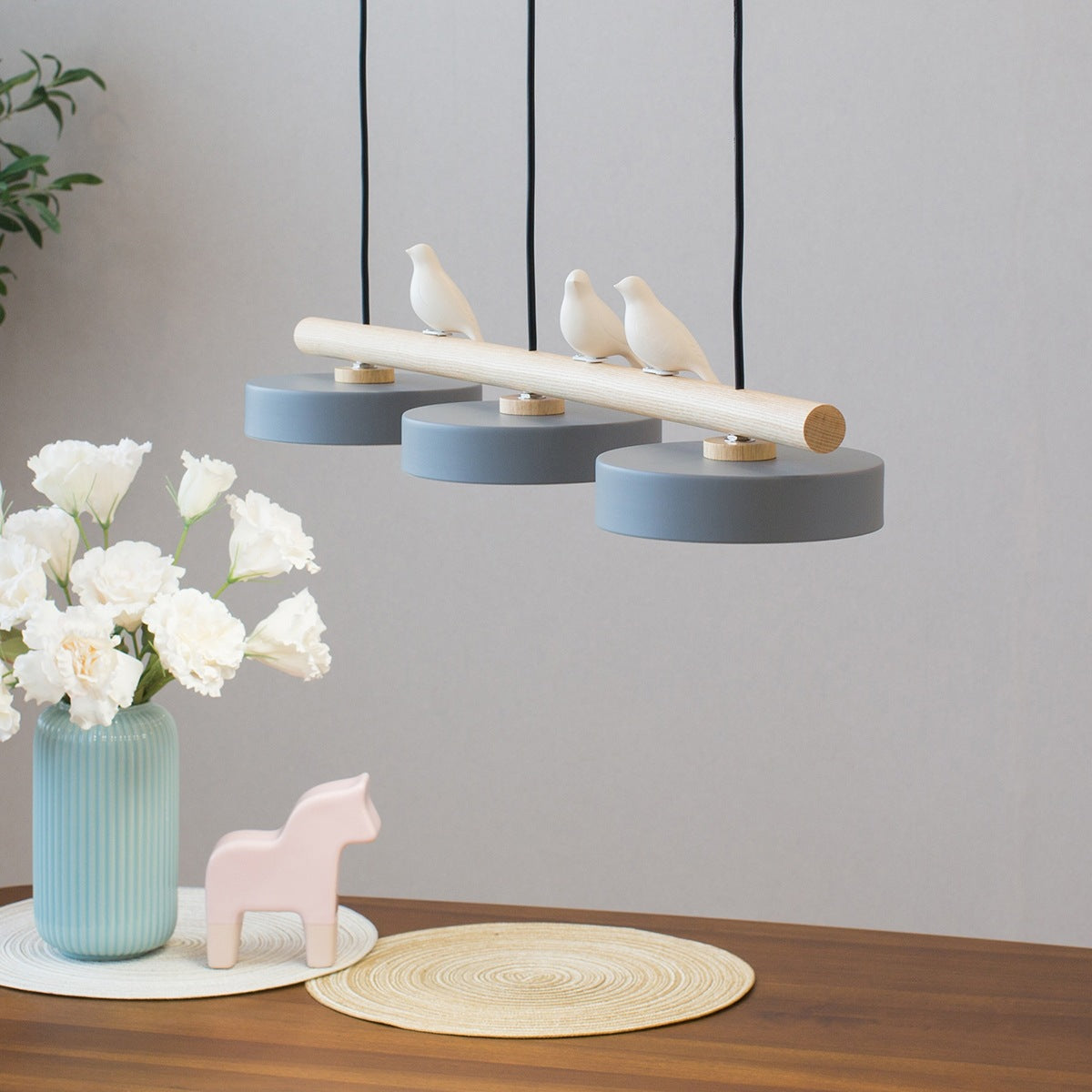 Moderne LED Hanglamp Met Vogelmotief En Verstelbare Ophanging