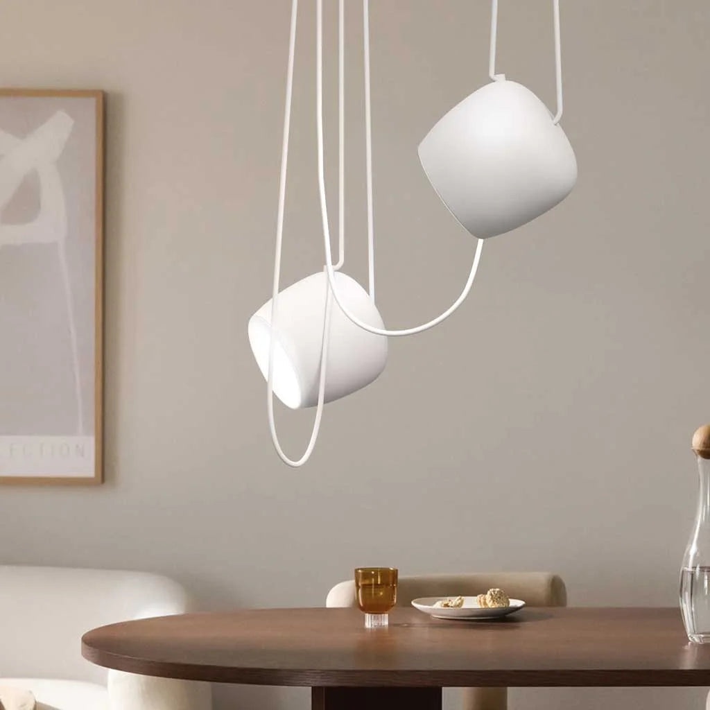 Scandinavische Hanglamp Met Glazen Kap En Verstelbaar Snoer Voor Sfeervolle Verlichting