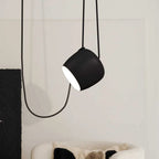 Scandinavische Hanglamp Met Glazen Kap En Verstelbaar Snoer Voor Sfeervolle Verlichting
