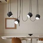 Scandinavische Hanglamp Met Glazen Kap En Verstelbaar Snoer Voor Sfeervolle Verlichting
