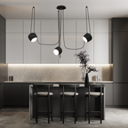Scandinavische Hanglamp Met Glazen Kap En Verstelbaar Snoer Voor Sfeervolle Verlichting