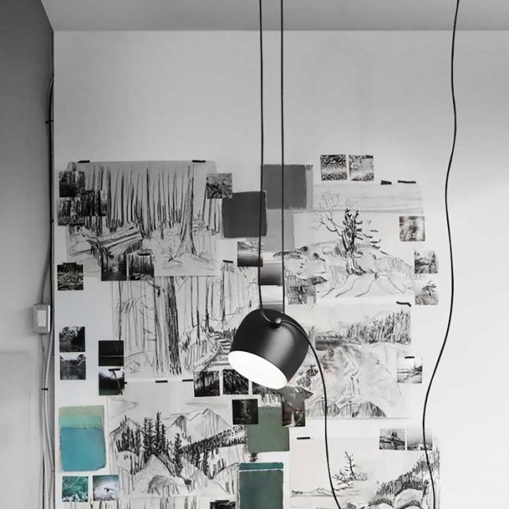 Scandinavische Hanglamp Met Glazen Kap En Verstelbaar Snoer Voor Sfeervolle Verlichting