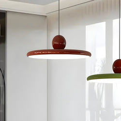 Nordische Hanglamp Met Glazen Kap En LED Verlichting