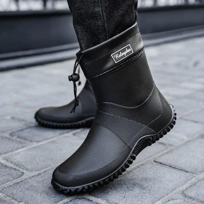 Waterdichte Werklaarzen Voor Heren Met Antislip Zool En Comfortabele Pasvorm