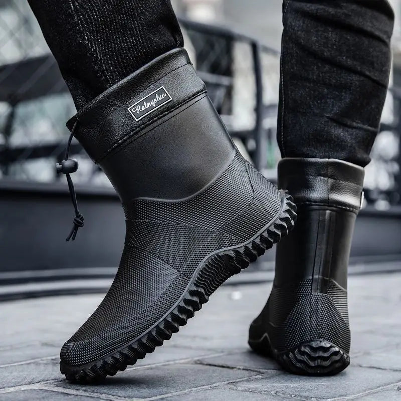 Waterdichte Werklaarzen Voor Heren Met Antislip Zool En Comfortabele Pasvorm
