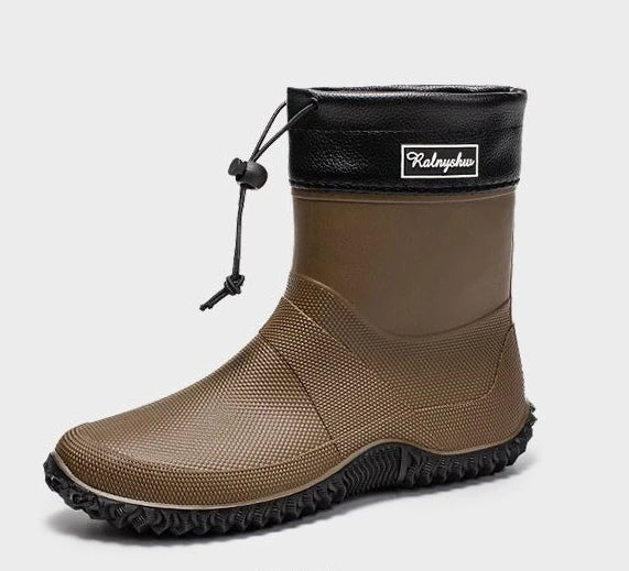 Waterdichte Werklaarzen Voor Heren Met Antislip Zool En Comfortabele Pasvorm