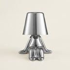 Mini Tafellamp met Creatieve Denkfiguur en LED‑Verlichting