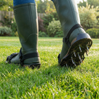 Beluchtingsschoenen met Verstelbare Riemen en Geharde Spikes