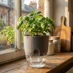 Zelfbewaterende Plantpot met Kapillaire Reservoir en Dubbellaags Systeem