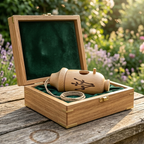 Handgevormd Kolibriehuis van Massief Hout met Natuurlijke Afwerking en Eenvoudige Plaatsing