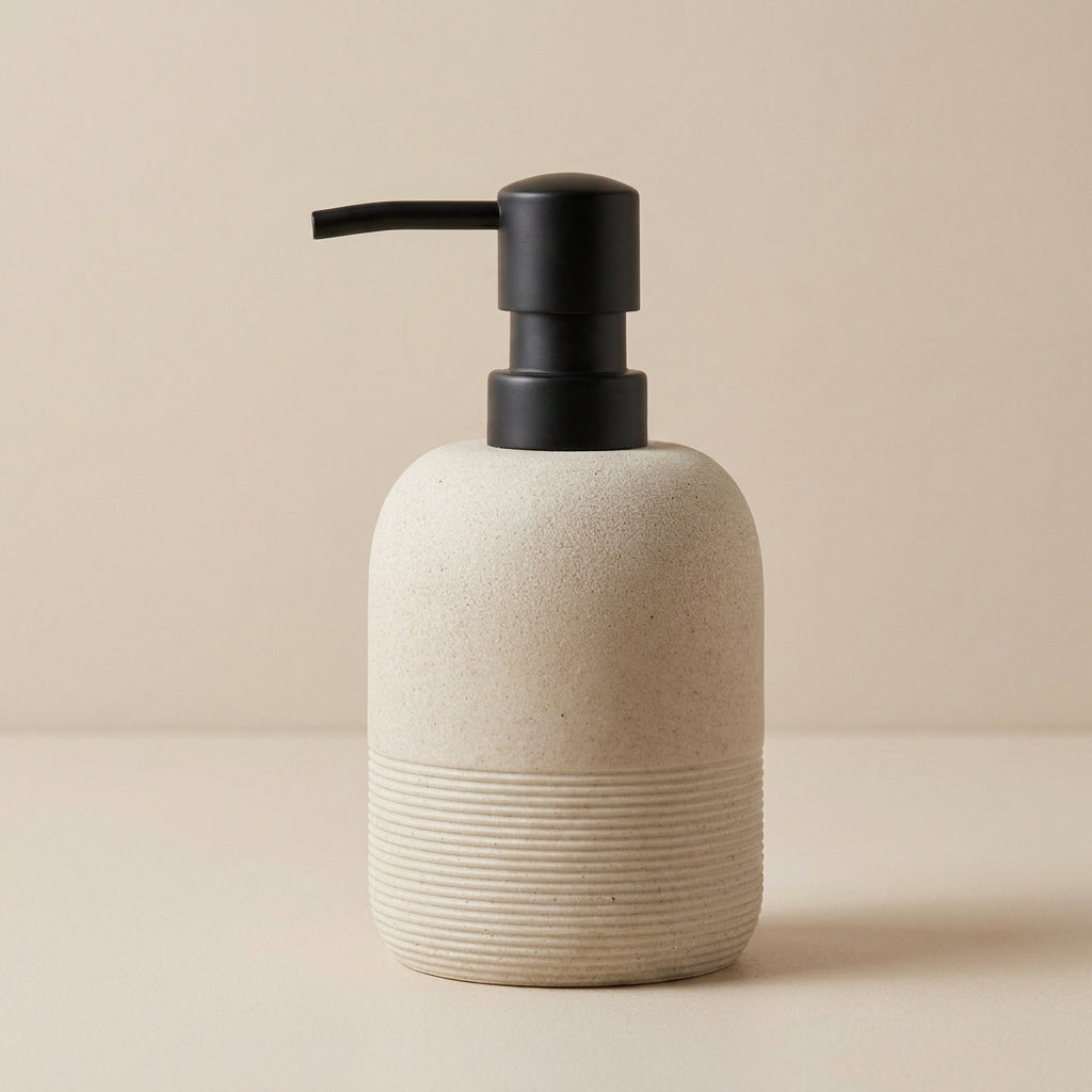 Harsdispenser met Zandstructuur en Compact Handpompontwerp