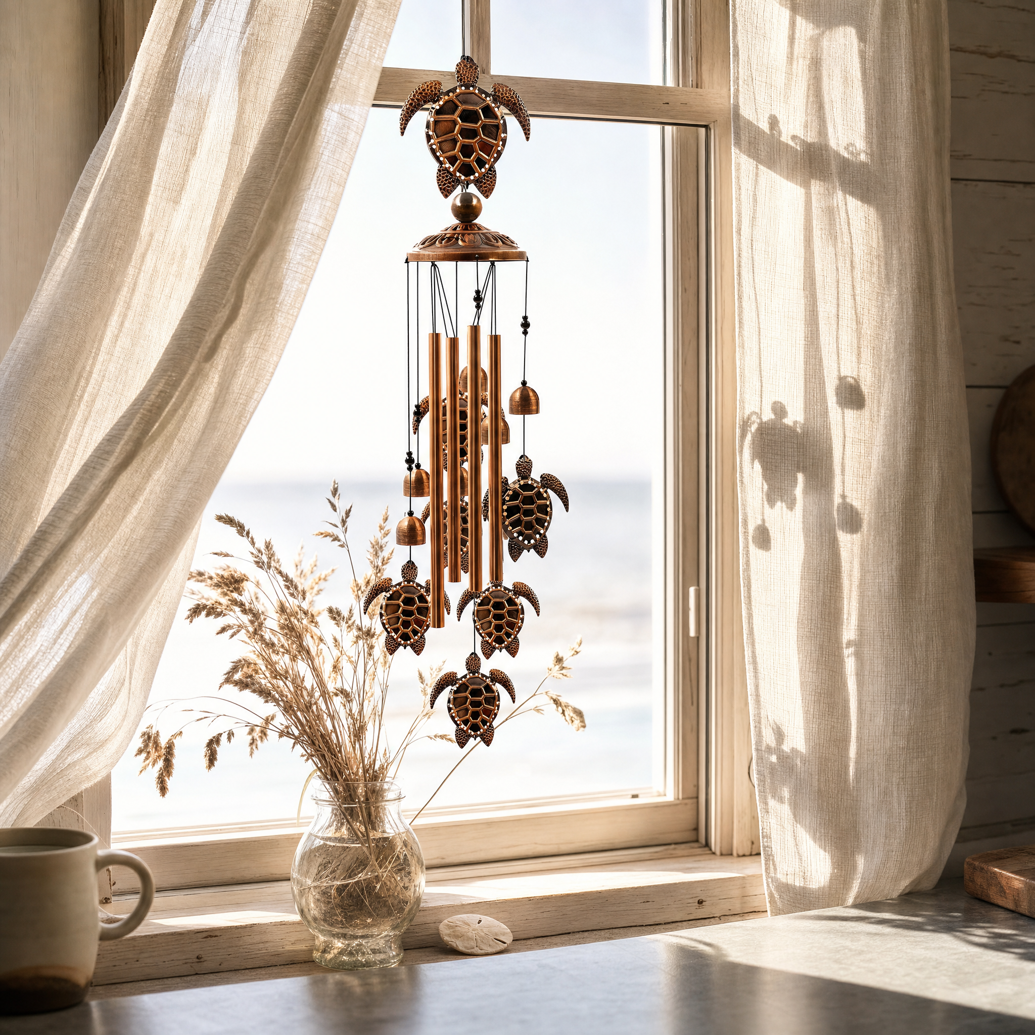 Bronzen Windgong met Warm Sustain en Akoestische Reflectie