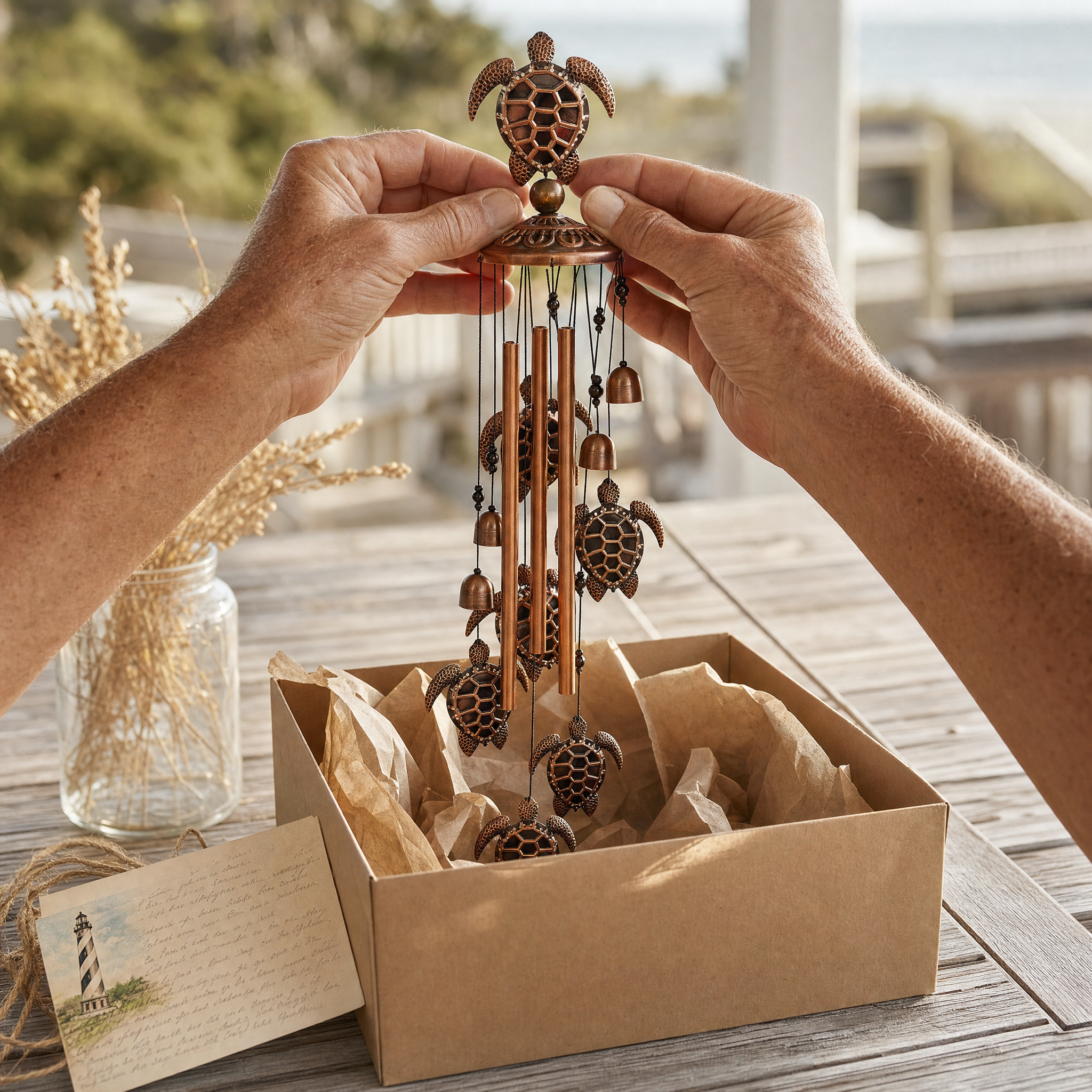 Bronzen Windgong met Warm Sustain en Akoestische Reflectie