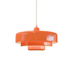 Drielaagse Design Hanglamp Met Schijfvorm Voor Moderne Interieurs