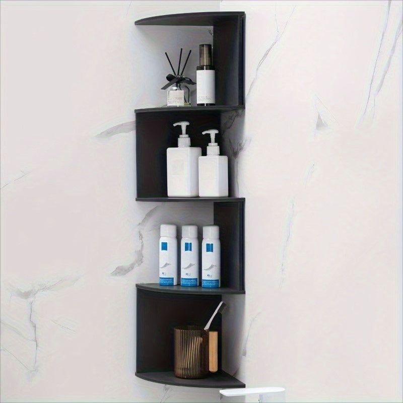 Zigzag Hoekwandrek Met 5 Niveaus Voor Decoratieve Opberging