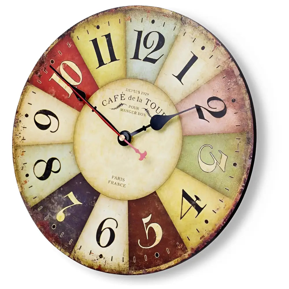 Wandklok met Chaletstijl en Automatisch Balansmechanisme