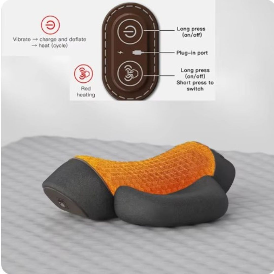 Ergonomisch nekkussen voor ondersteuning tijdens rust