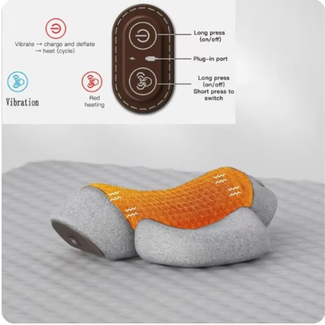 Ergonomisch nekkussen voor ondersteuning tijdens rust