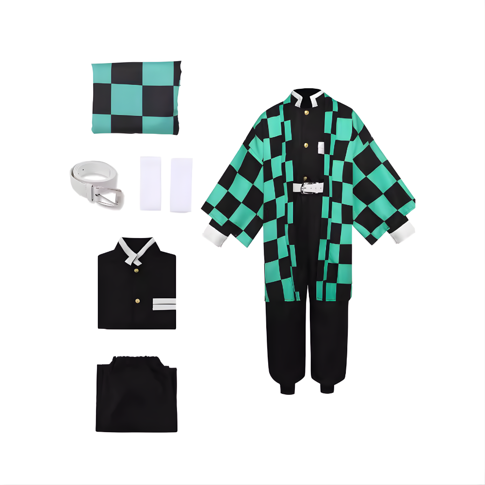 Cosplay Kostuum met Kimonomodel en Complete Set voor Kind en Volwassene