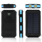 Solar Powerbank met 30.000mAh Capaciteit en Waterdichte Behuizing