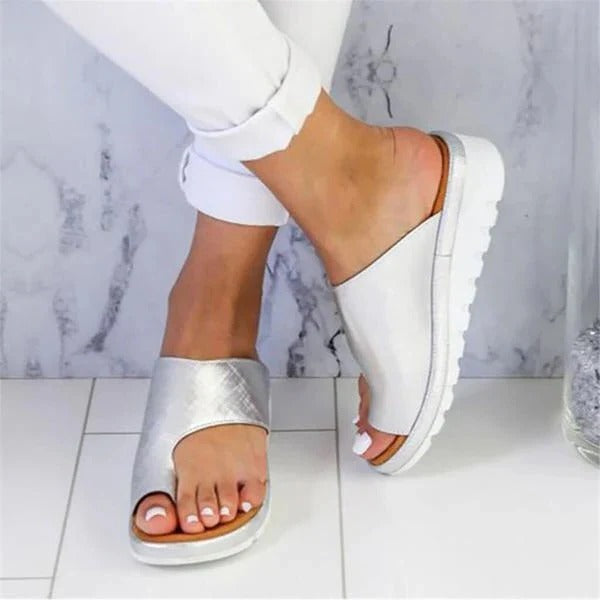 Corrigerende Sandalen voor Vrouwen met Orthopedische Steun en Slip‑On Ontwerp
