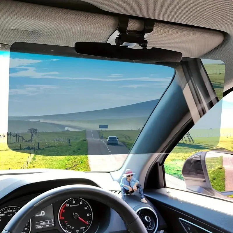 Auto Zonneklep Extender met Antireflectie en Polariserende Lens