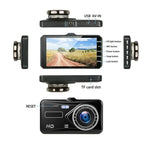 Dashcam Met Voor En Achteropname Voor Heldere 1080P Beelden En Continue Veiligheidsregistratie