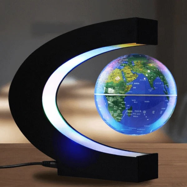Zwevende LED Wereldbol met Magnetische Levitatie