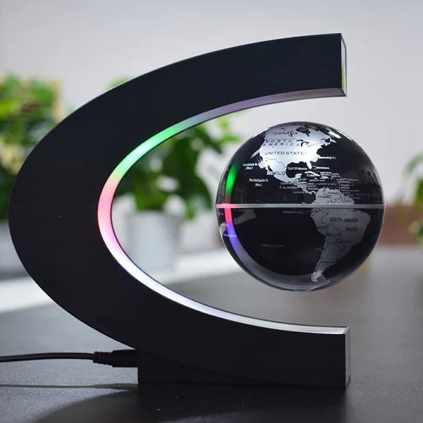 Zwevende LED Wereldbol met Magnetische Levitatie