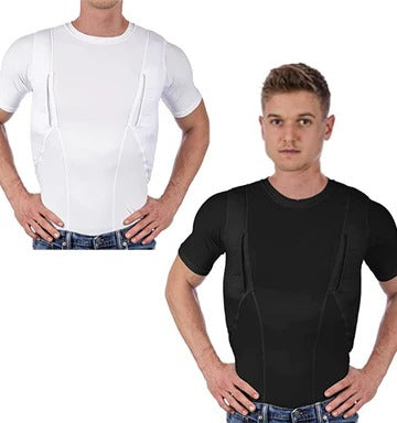 Shirt Met Verborgen Opbergvakken Voor Discrete Dagelijkse Draagopties