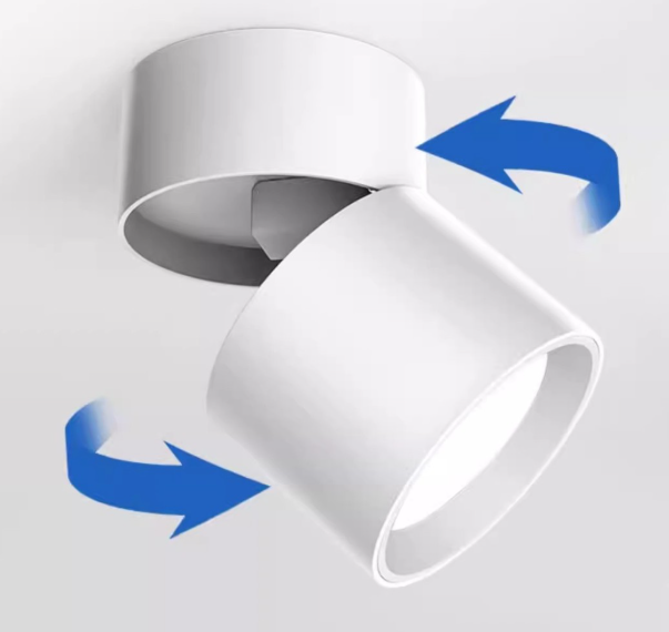 Verstelbare LED Opbouwspot van Aluminium met Dimbare Verlichting