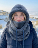 Winddichte Thermische Bivakmuts-Hoodie Met Sherpa Voering Voor Optimale Winterbescherming