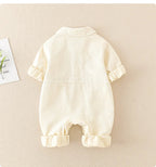 Kinder Jumpsuit Met Denimlook Voor Comfortabel Dagelijks Gebruik