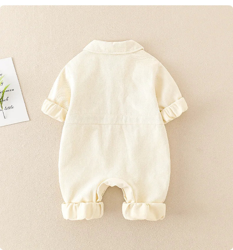 Kinder Jumpsuit Met Denimlook Voor Comfortabel Dagelijks Gebruik