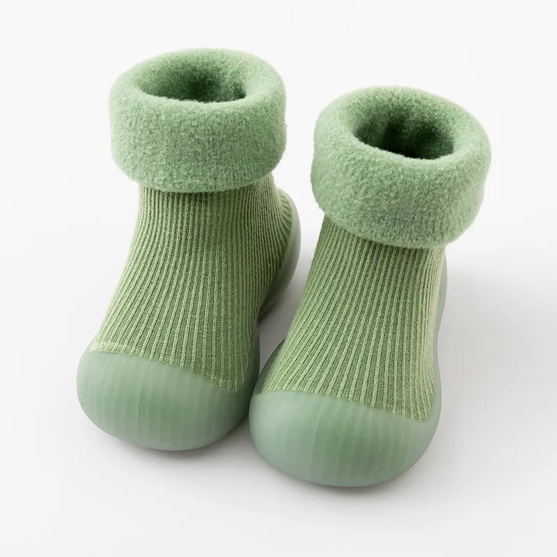 Babysok Schoenen Met Grip Voor Warme Voeten En Veilige Eerste Stappen