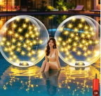 Drijvende Solar Buitenlamp met Warm Licht en Waterbestendig Ontwerp
