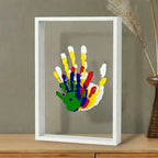 Familie Handafdrukset met Compleet DIY‑Pakket en Direct Ophangen