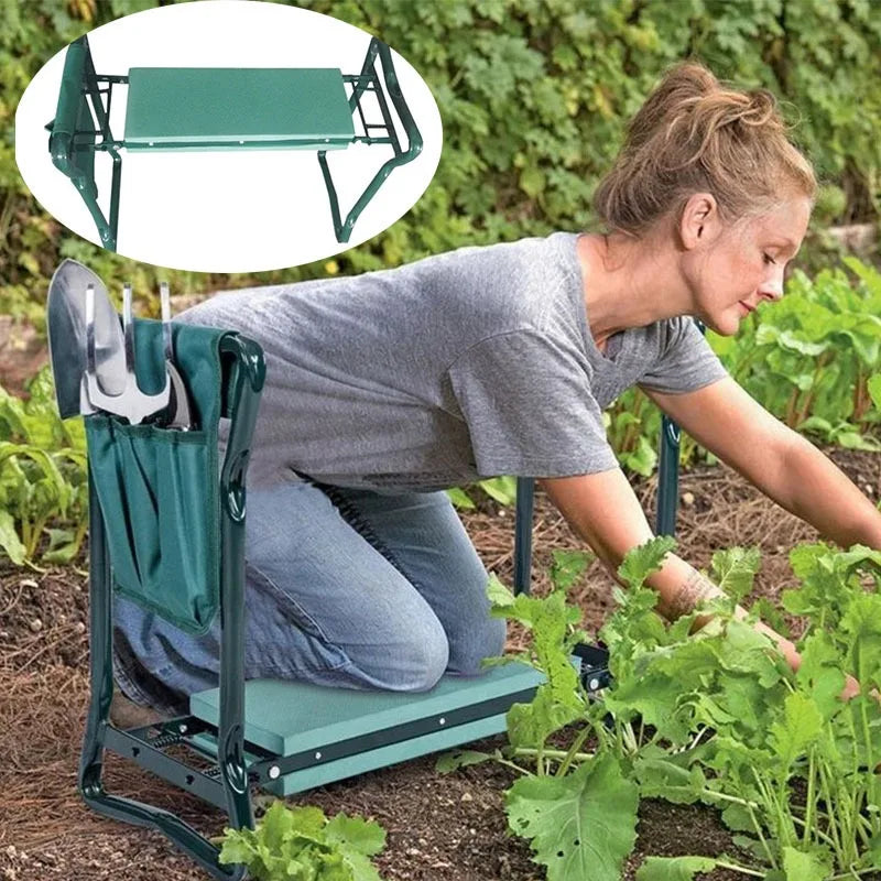 Zijtas voor Tuinknielers met Handige Opbergvakken en Waterafstotende Stof