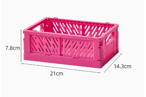 Opbergdozen van Gerecycled Plastic met Geperforeerd Ontwerp