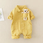 Kinder Jumpsuit Met Denimlook Voor Comfortabel Dagelijks Gebruik