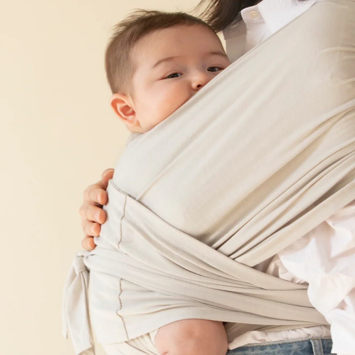 Ergonomische Babydraagdoek Met Verstelbare Schouderbanden Voor Dagelijks Draagcomfort