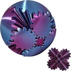 Stressbal Met Draaiende Tandwielen En Compact Ontwerp