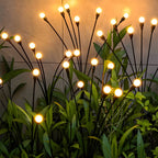 Solar Tuinlampen met Vuurvlieg Effect en Flexibele Stelen