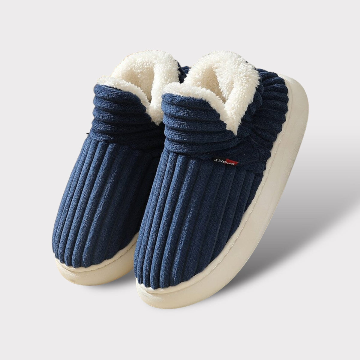 Warme Fleece Pantoffels Met Antislipzool Voor Thuisgebruik