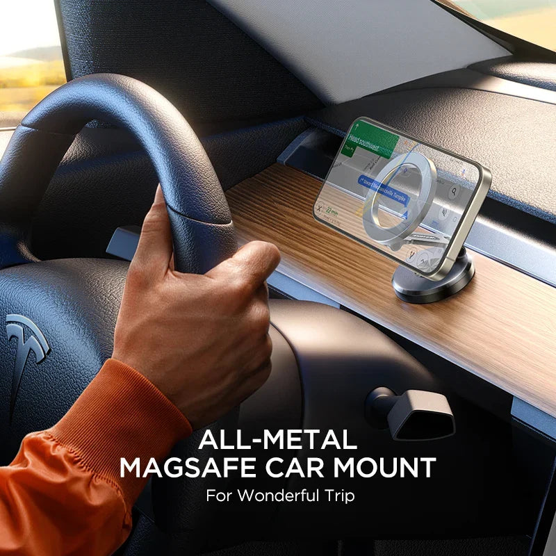 Magnetische Telefoonhouder Voor Auto Met Sterke Grip En Opvouwbaar Ontwerp
