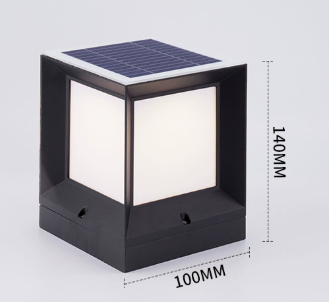 Buitenlamp Op Sokkel Met Modern Ontwerp En Zachte Diffuse Verlichting