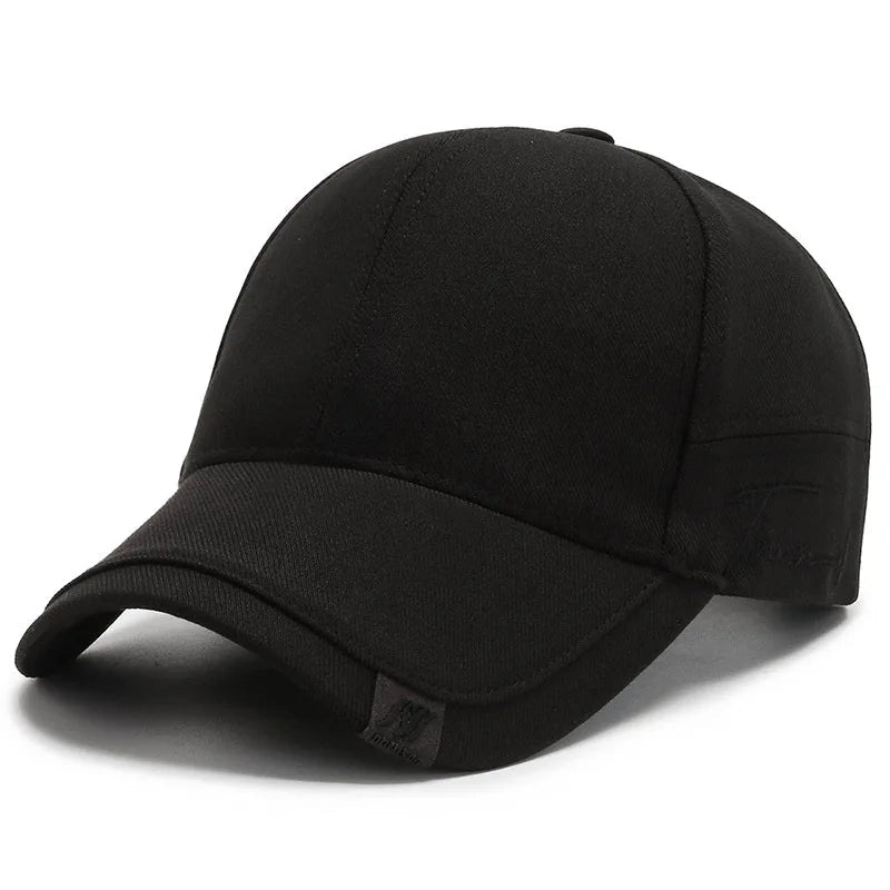 Stijlvolle Twill Pet Met Gebogen Klep En Verstelbare Pasvorm